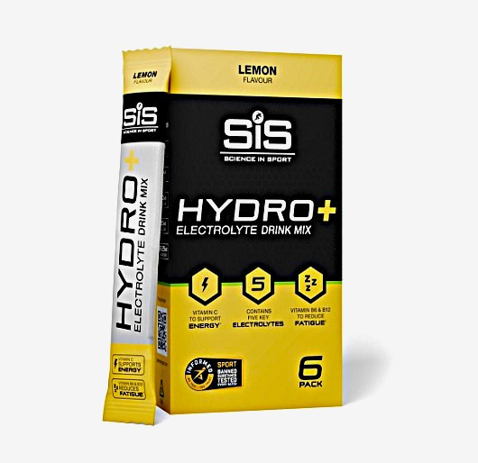 HYDRO+ SIS ELECTROLITE PACK 6 LIMON