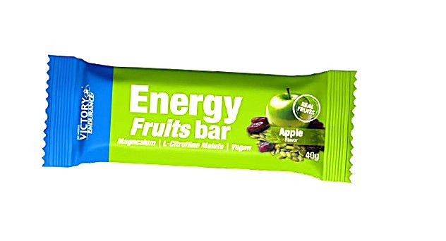 BARRITA V.ENDURANCE ENERGY FRUITS BAR MANZANA