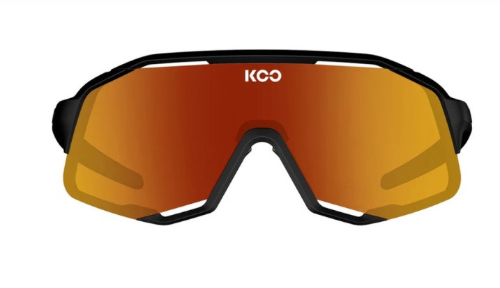 GAFAS KOO DEMOS NEGRO LENTE ROJO ESPEJO