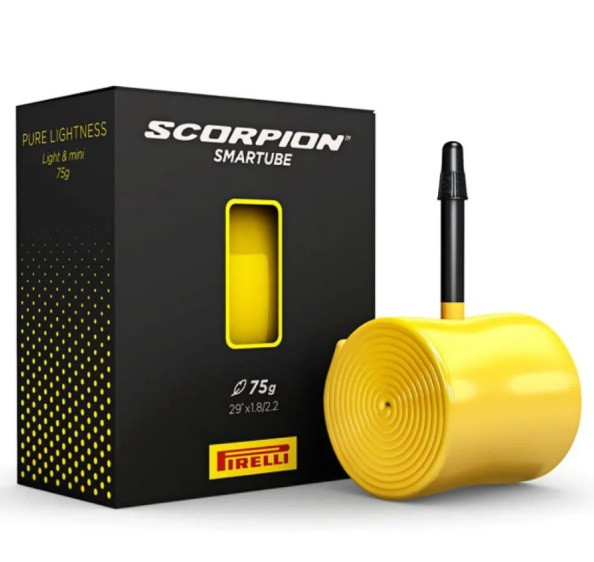 CAMARA PIRELLI SCORPION SMARTUBE 29X1.80/2.20 PRESTA 42 NEGRO