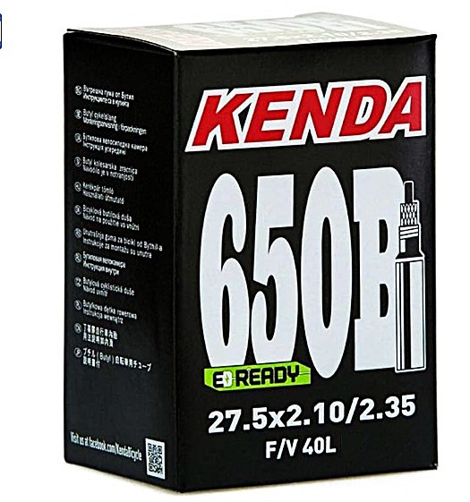 CAMARA KENDA 27.5X2.10/2.35 PRESTA 40MM ROSCA