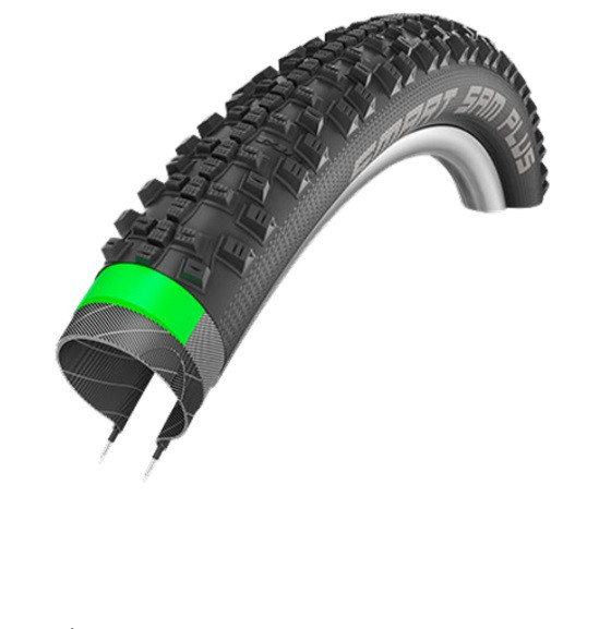 CUBIERTA SCHWALBE SMART SAM PLUS 29X2.25 RIGIDA NEGRO