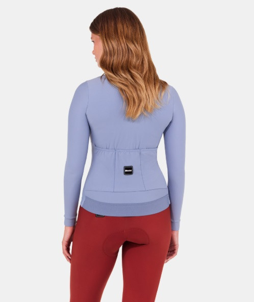 MAILLOT SANTINI M/L READY TO RIDE LIGHT BLUE L