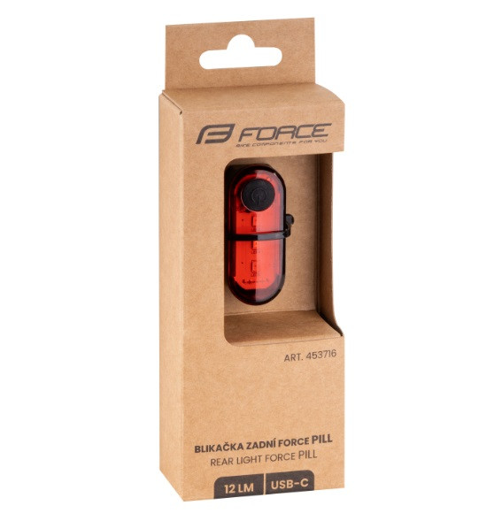 LUZ TRASERA FORCE PILL 12LM