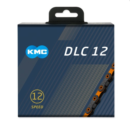CADENA KMC DLC 12V NEGRO/NARANJA 1126L