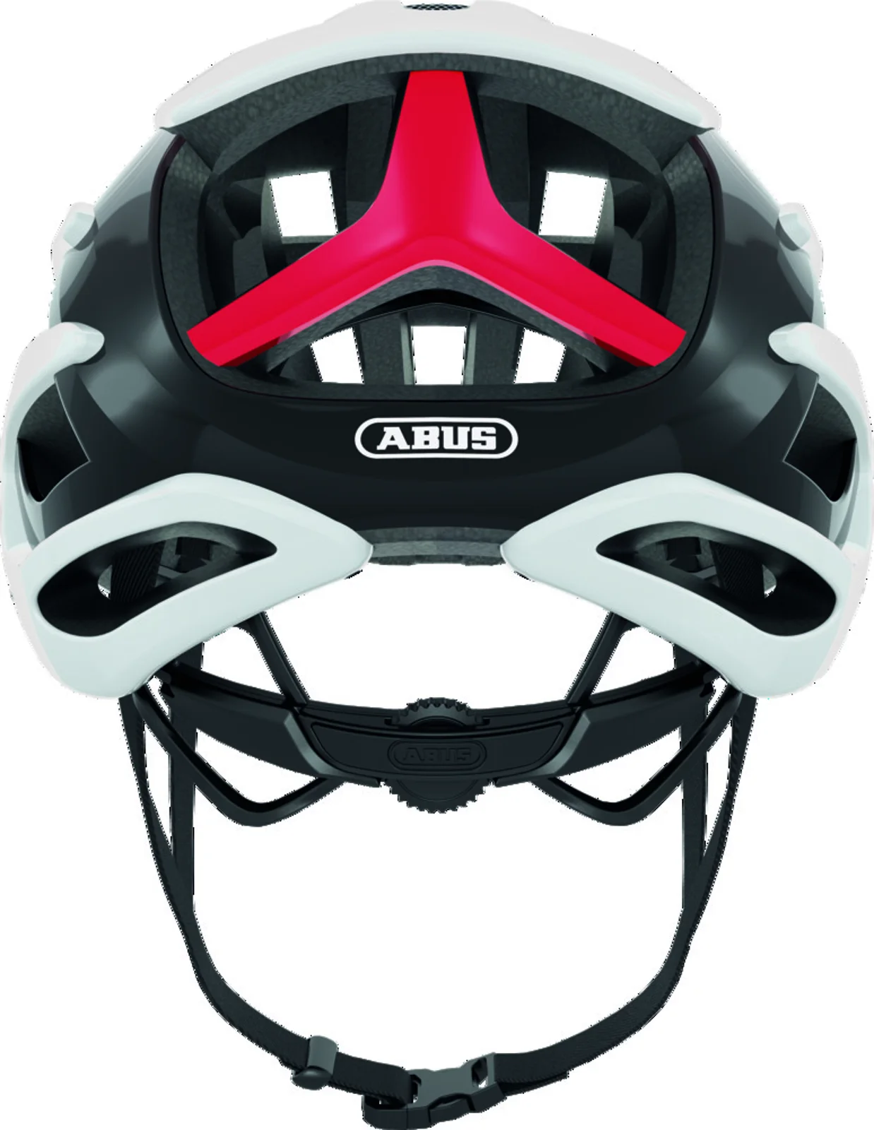 CASCO ABUS AIRBREAKER M BLANCO/ROJO