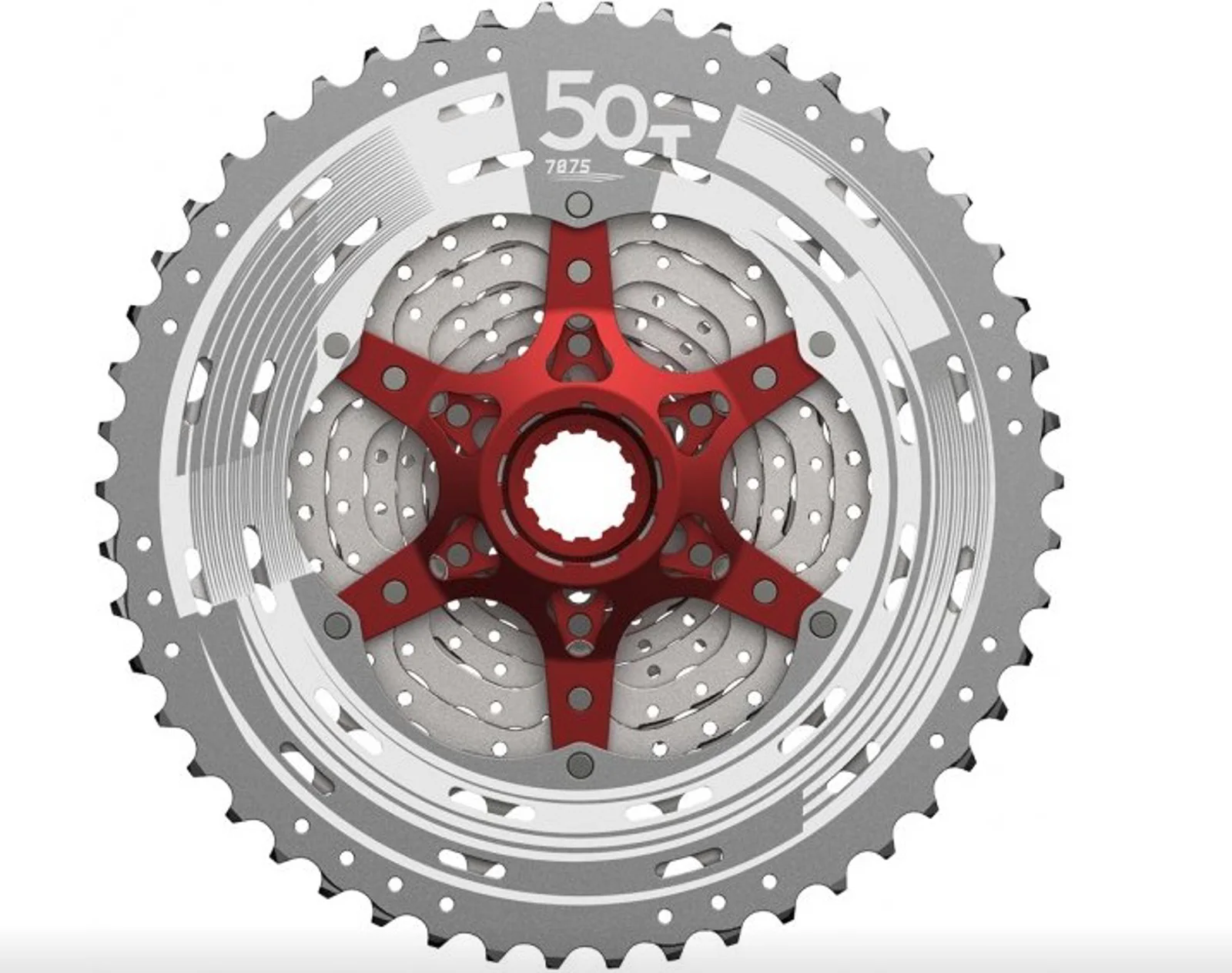CASSETTE SUNRACE 11V MX80 11/50 PLATA