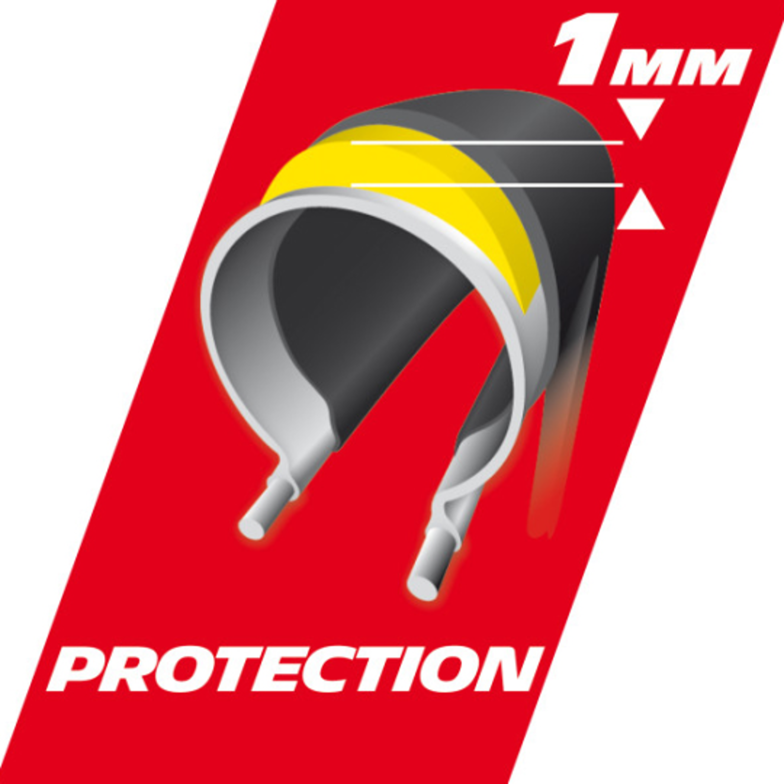 CUBIERTA MICHELIN PROTEK 700X38 RIGIDA REFLECTANTE