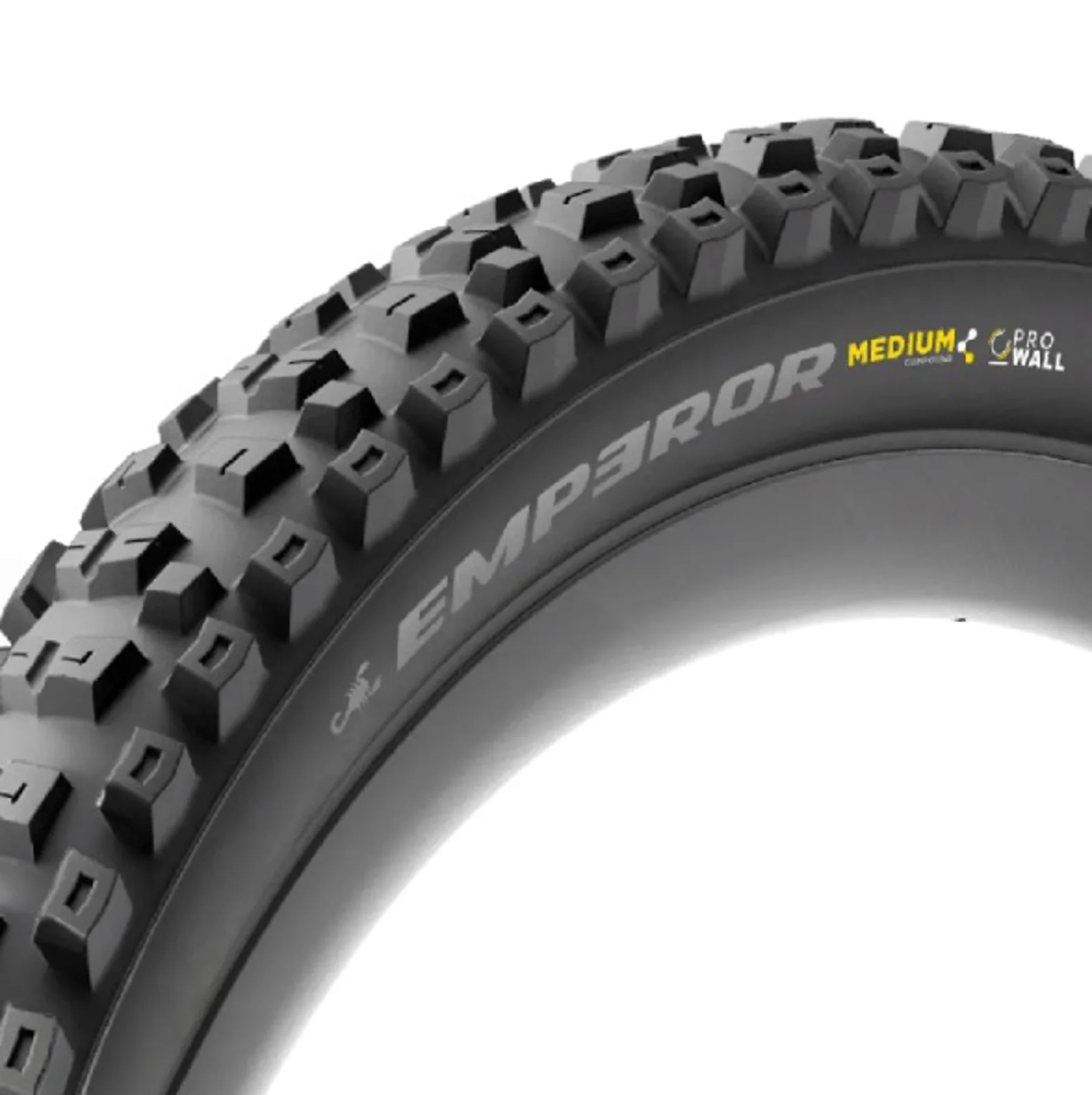 CUBIERTA PIRELLI SCORPION EMPEROR PROWALL NEGRO 27.5X2.40 COMPUESTO MEDIO
