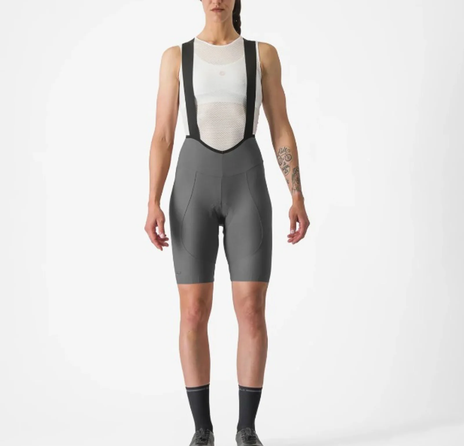 CULOTTE CASTELLI ESPRESSO W DT BIB GREY S