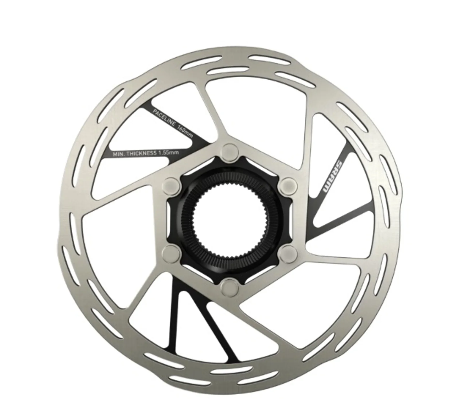 DISCO SRAM PACELINE CENTERLOCK BISELADO A2 160 MM