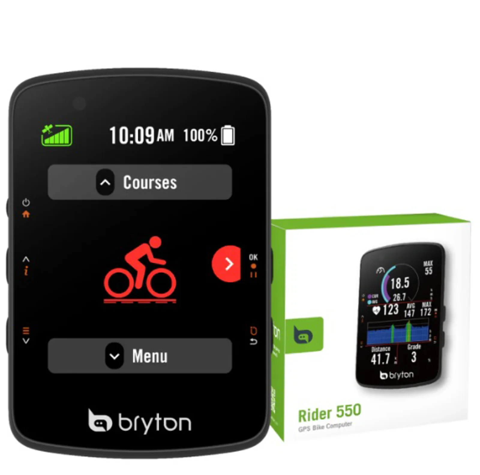 GPS BRYTON RIDER 550E