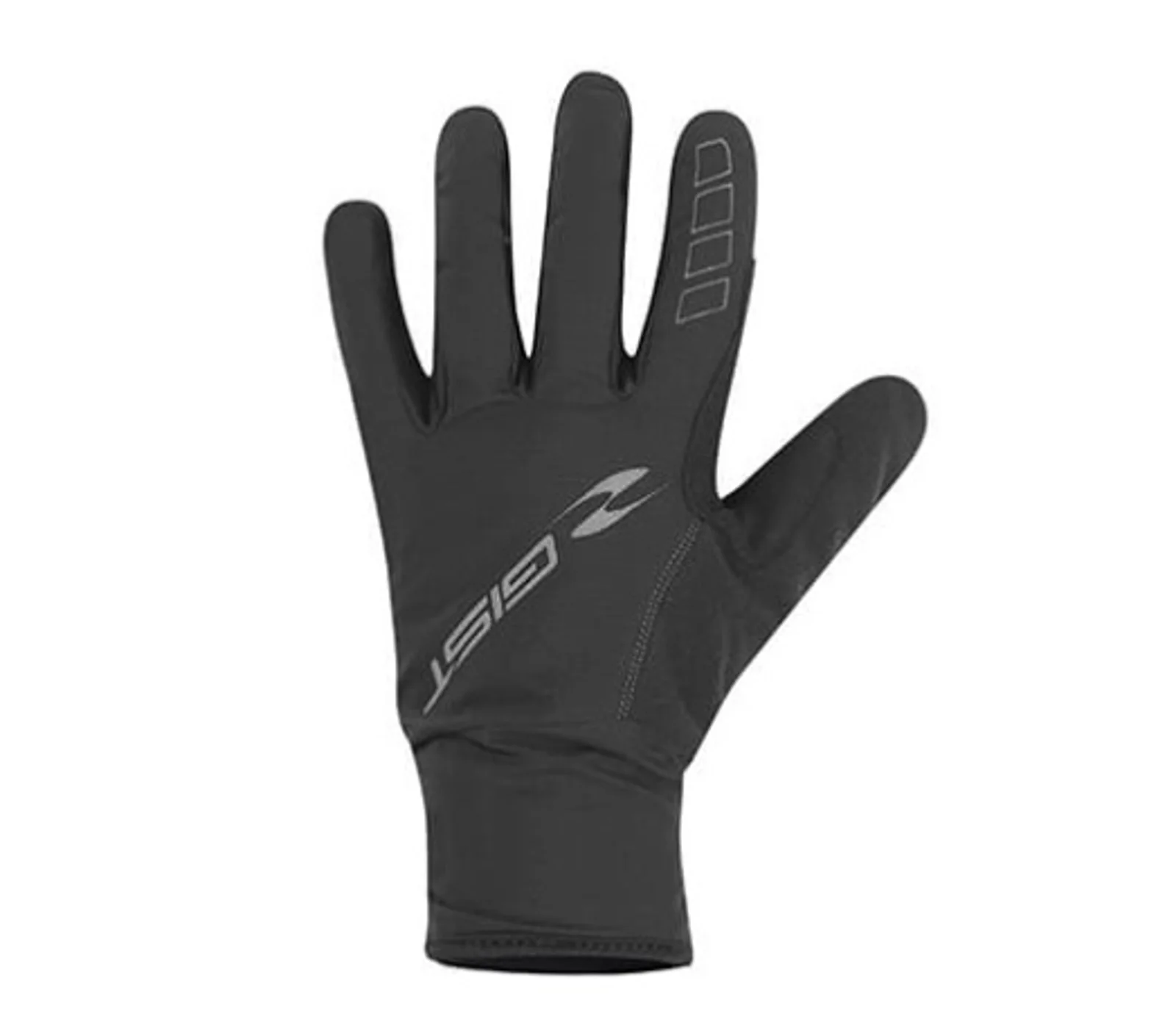 GUANTES GIST LARGOS DOUBLE NEGRO L