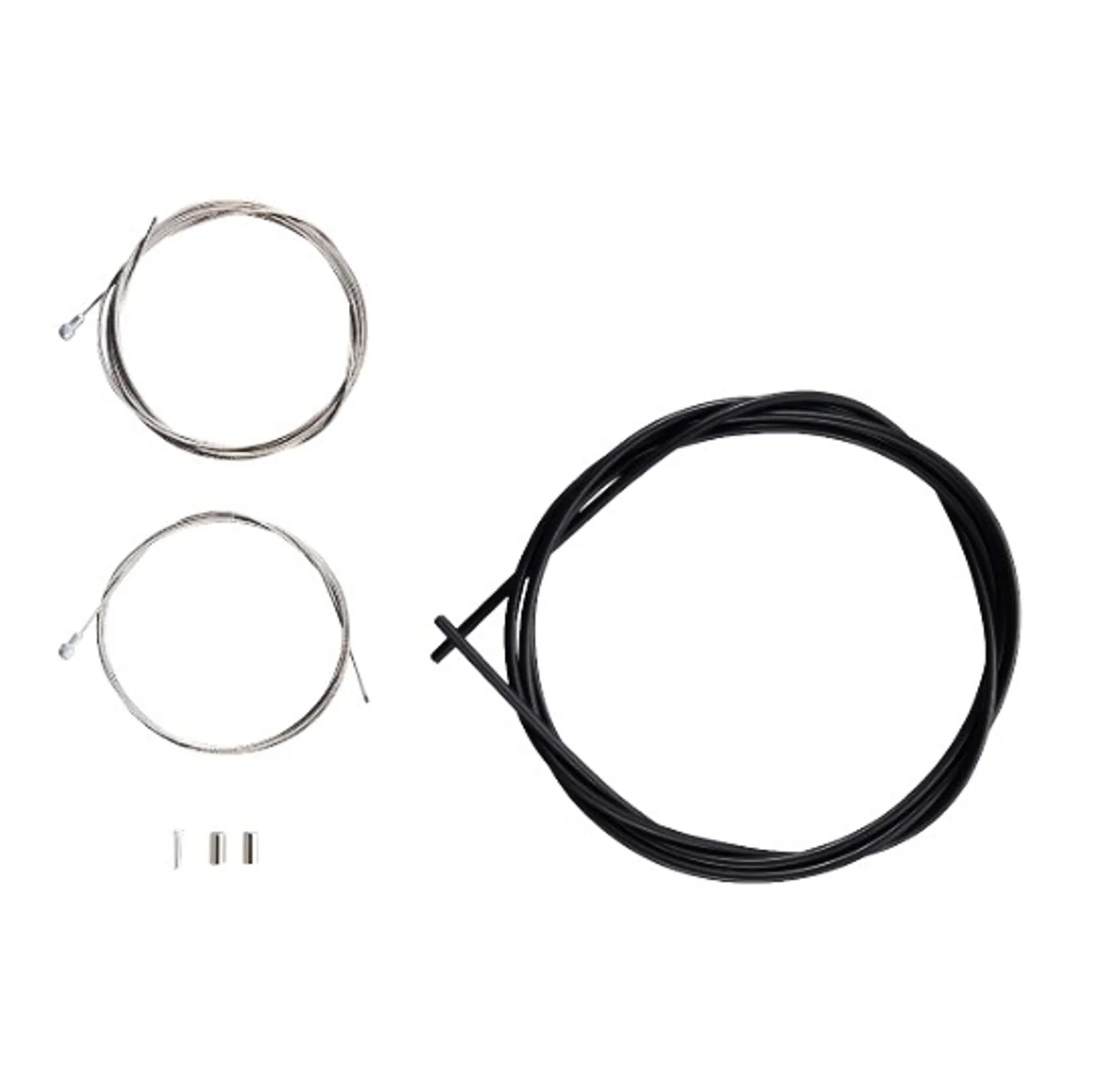 KIT CABLES/FUNDAS FRENOS SHIMANO CARRETERA SLR SUS INOX NEGRO