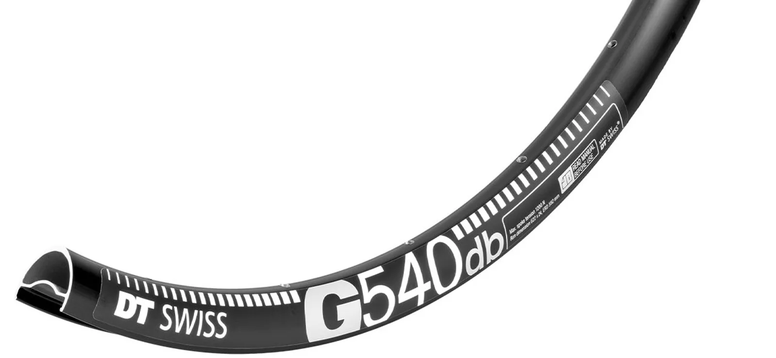 LLANTA DT-SWISS G540 DISC NEGRO 32R
