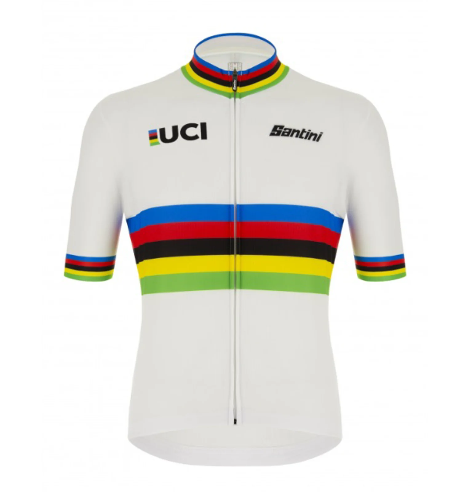MAILLOT SANTINI M/C UCI WORLD CHAMPION L