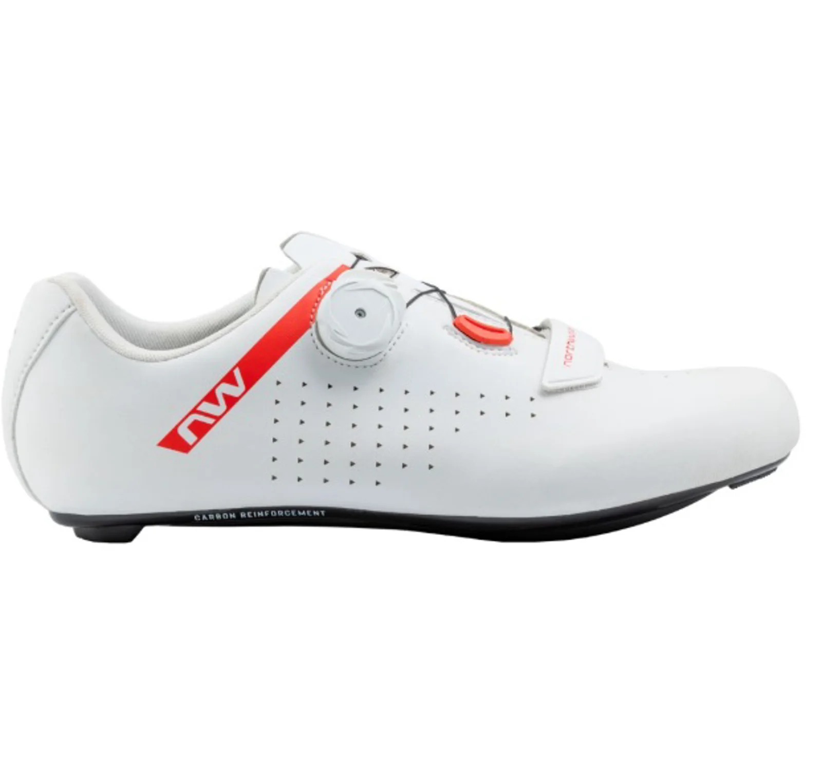 ZAPATILLAS NORTHWAVE CORE PLUS 2 BLANCO/ROJO 43